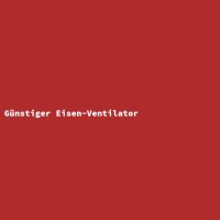 Günstiger Eisen-Ventilator