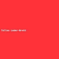 Tolles Leder-Brett