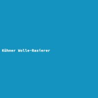 Kühner Wolle-Rasierer