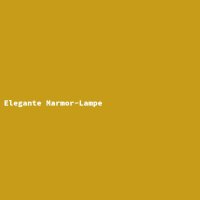 Elegante Marmor-Lampe